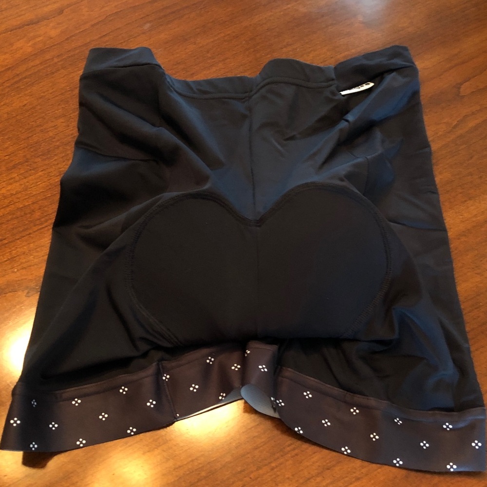 NWT Black Maloja Bike Shorts, Med.